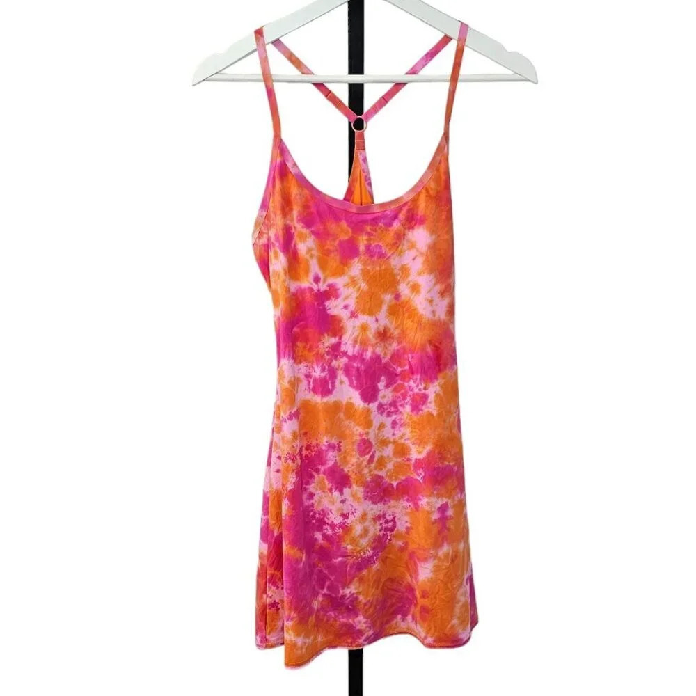 Outdoor Voices The Excercise Dress Size Small Tie Dye  Shorts Athletic Tennis